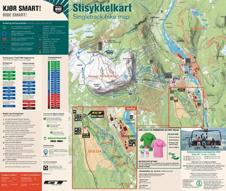 In The Middle Of Trysil Fjellet - Welcome Center - Apartment With 4 Bedrooms And Sauna - By Bike Arena And Ski Lift ภายนอก รูปภาพ